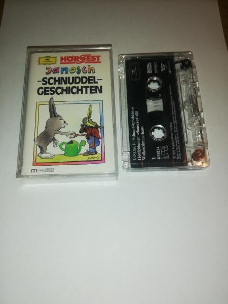 Schnuddel Geschichten Transparent mit Weißen Druck Janosch Hörfest 429827-4 Deutsche Grammophon